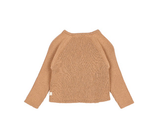 NB Crossed cardigan - caramel - Búho