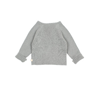 NB Crossed cardigan - eucalyptus - Búho