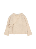 NB Crossed cardigan - sand