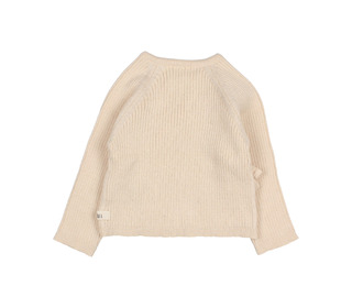 NB Crossed cardigan - sand - Búho