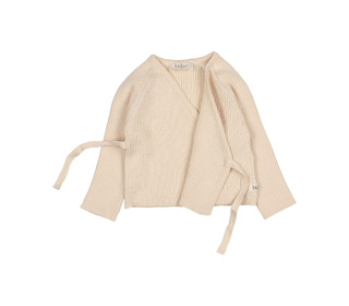 NB Crossed cardigan - sand - Búho
