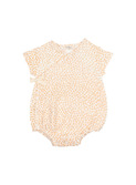 NB Clover romper - caramel