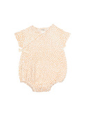 NB Clover romper - caramel