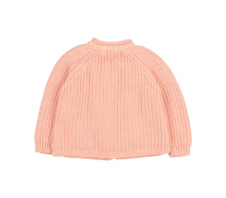 BB Cotton knit cardigan - apricot - Búho