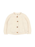 BB Cotton knit cardigan - ecru