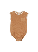 BB Terry clothes romper - caramel