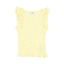 Rib ruffle t-shirt - mimosa│Buho
