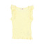 Rib ruffle t-shirt - mimosa│Buho