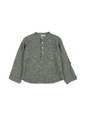 Linen kurta shirt - khaki