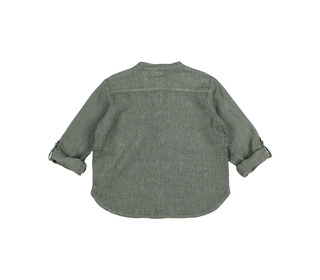 Linen kurta shirt - khaki - Búho