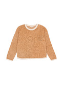 Terry clothes sweatshirt - caramel