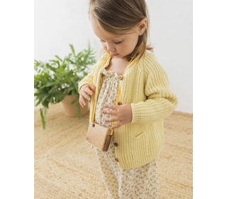 BB Cotton knit cardigan - mimosa│Buho