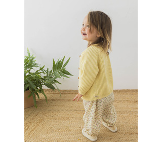 BB Cotton knit cardigan - mimosa│Buho