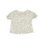 BB flower dots blouse - sand│buho