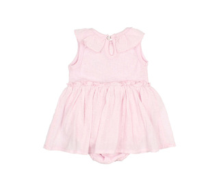 BB lurex plumeti combi dress - mauve│buho