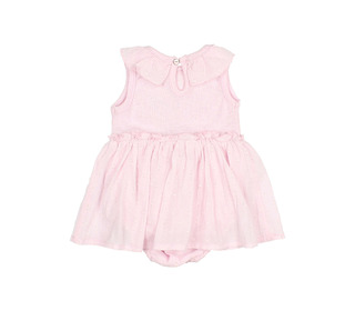 BB lurex plumeti combi dress - mauve - Búho