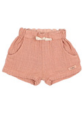 BB muslin shorts - rose clay