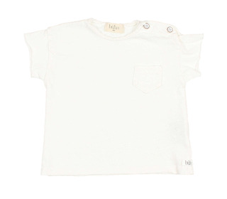 BB linen t-shirt - white - Búho
