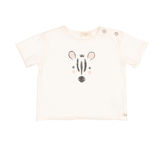 BB Zebra t-shirt - talc - Búho
