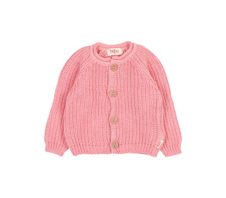 BB Coton cardigan - sugar pink - Búho