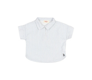 BB Stripes shirt - sky blue - Búho BB Stripes shirt - sky blue - Búho