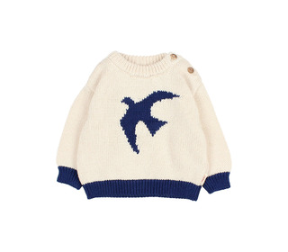 BB Bird jumper - ecru - Búho BB Bird jumper - ecru - Búho