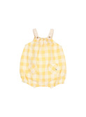 BB Gingham romper - sun