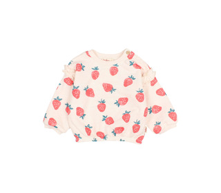 BB Strawberry sweatshirt - cream pink - Búho
