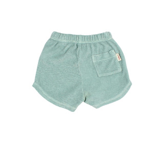 BB Terry shorts - green moss - Búho