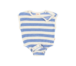 BB Terry stripes romper - bluette - Búho