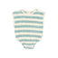BB Terry stripes romper - green moss - Búho
