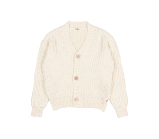 Cotton Cardigan - ecru - Búho