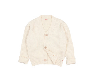 Cotton Cardigan - ecru - Búho
