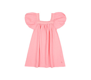 Cotton lace dress - sugar pink - Búho