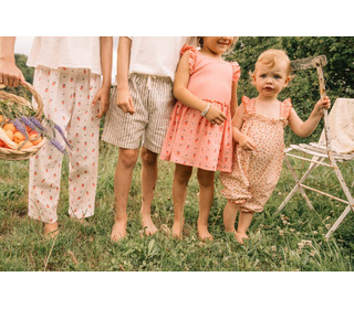 BB Picnic jumpsuit - coral - Búho