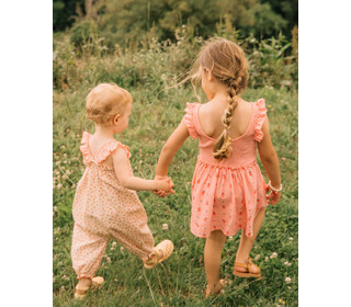 BB Picnic jumpsuit - coral - Búho