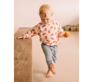 BB Strawberry sweatshirt - cream pink - Búho