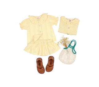 BB Chic lurex blouse - sun - Búho BB Chic lurex blouse - sun - Búho