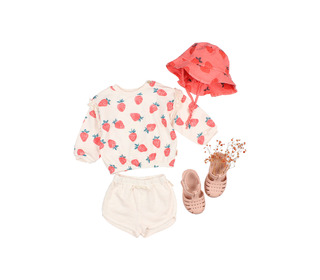 BB Strawberry sweatshirt - cream pink - Búho
