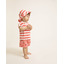 BB Terry stripes hat - coral - Búho