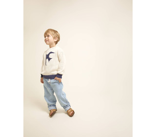 BB Bird jumper - ecru - Búho BB Bird jumper - ecru - Búho