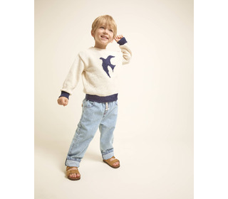 BB Bird jumper - ecru - Búho BB Bird jumper - ecru - Búho