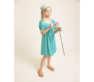 Cotton lace dress - sugar pink - Búho