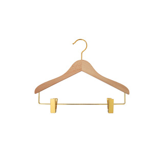 Children’s clothes hanger HOMI with clips (by 5) - Charlie Crane