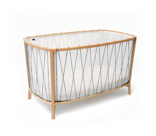 KIMI Babybed - black and white - Charlie Crane