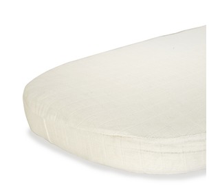 Fitted Sheet for Kumi Crib - milk - Charlie Crane