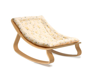 Baby Rocker LEVO with Garbo & Friends Mimosa cushion - Charlie Crane