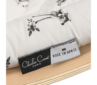 Baby Rocker LEVO with Rose in April Fawn Cushion - Charlie Crane