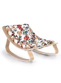 Baby Rocker LEVO with Hibiscus Le Petit Lucas du Tertre cushion