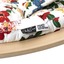 Baby Rocker LEVO with Hibiscus Le Petit Lucas du Tertre cushion - Charlie Crane